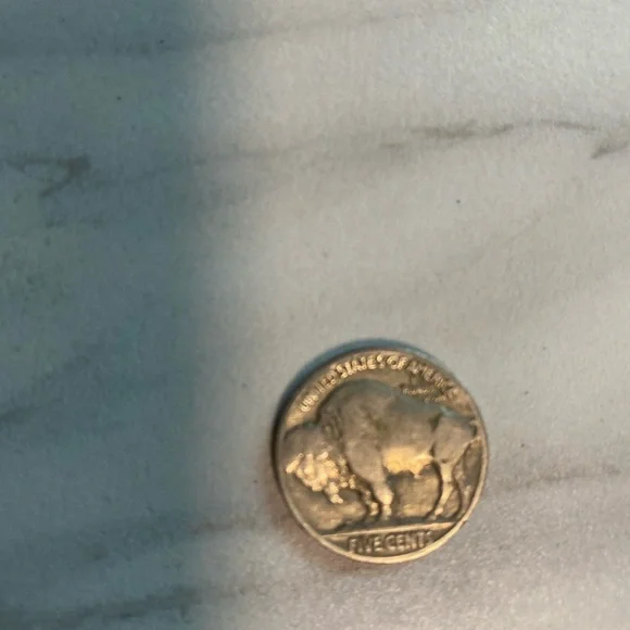 Vintage Buffalo Nickel Coin - Picture 2 of 2